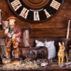 cuckoo clock rhine 8 day chalet 160cm august schwer